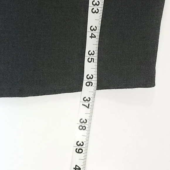 Armani Exchange Dress Women's Size Small Gray Black Knee Length 3/4 Sleeve - Picture 12 of 12